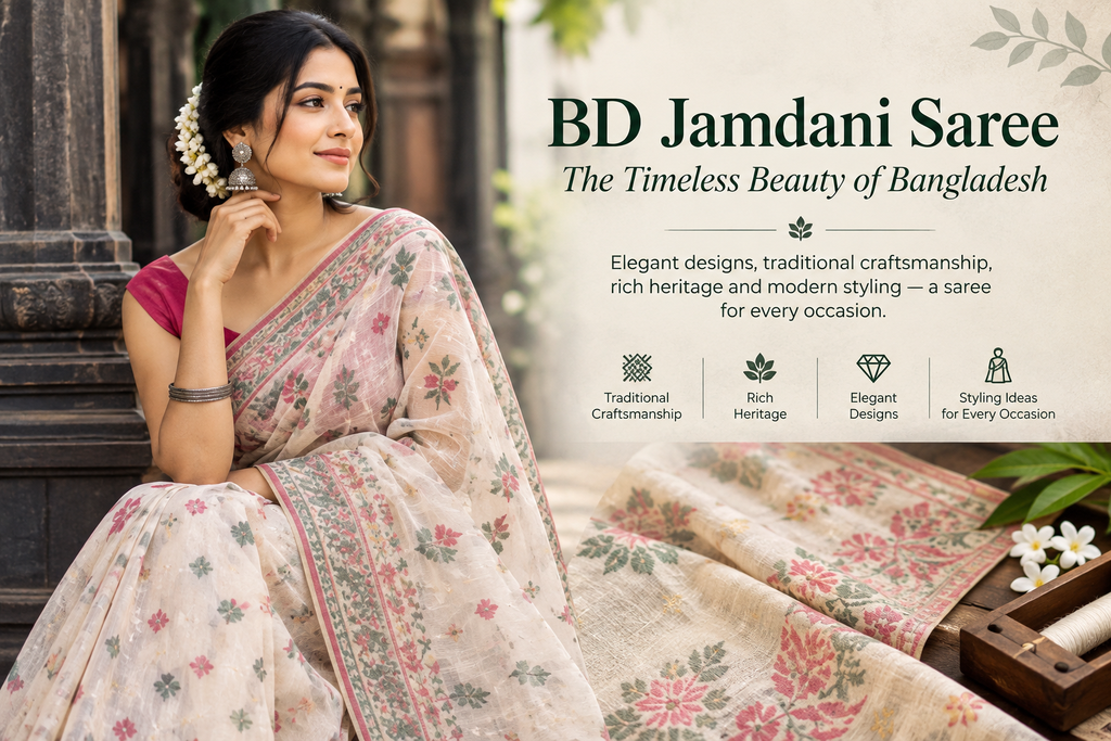 BD Jamdani Saree