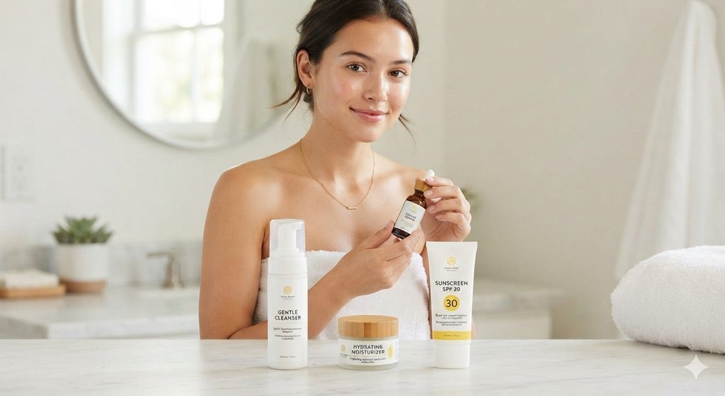 beginner skincare routine